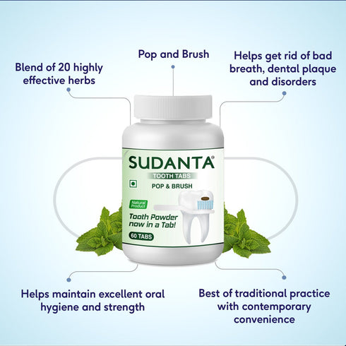 Sri sri tattva sudanta tooth tablets